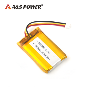 ייצור סוללה נטענת oem 3.7v 540mah 552540 ליתיום-batterie עם pcm - Product Image 5