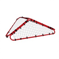 Rebondisseur de football pliable à 3 côtés en acier 131x30cm pour l'entraînement professionnel et les entraînements toutes saisons, but de football
