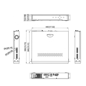 DS-7732NI-M4 H.265 32MP 32 Canales de Entrada, Salida 8K, 1.5U, 4SATA, NVR DeepinMind AcuSense de 32 Canales (Versión sin Logotipo) - Product Image 3