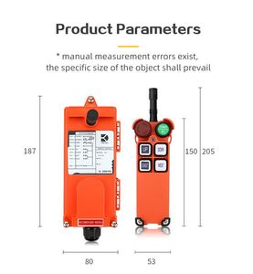 12 V Rừng Winch Công Nghiệp Điều Khiển Từ Xa với chuyển đổi tạm thời, đài phát thanh Không Dây Điều Khiển Từ Xa cho up/xuống Và Trái/phải - Product Image 5