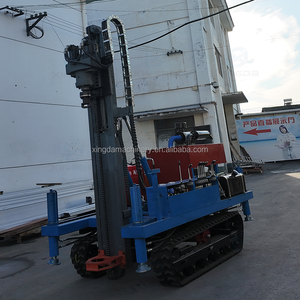 싱다 디젤 휴대용 크롤러 장착 DTH 시추 장비 75-250mm 직경 최대 70m 깊이 앵커홀 마이크로 암반 시추용 - Product Image 4