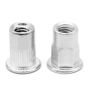 M4 M6 M8 Nhôm 6061 7075 Trắng Anodized Hợp Kim Thép Bán Hex Hexagon Chìm Đầu Tròn Đinh Tán Hạt - Product Image 5