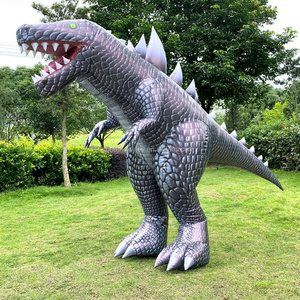 Costume Gonfiabile Realistico di Godzilla, Mascotte Animale Cartoon, Taglia Unisex <span class=keywords><strong>per</strong></span> <span class=keywords><strong>Adulti</strong></span>, <span class=keywords><strong>per</strong></span> <span class=keywords><strong>Feste</strong></span> di Pasqua/Halloween - Product Image 2