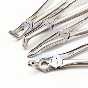 Frammento di radice Forcep dentale impianto di estrazione del dente Forcep denti del giudizio dentale pinza strumento chirurgico dentale strumento - Product Image 2