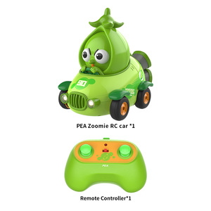 Coche RC Miniatura Y07 de 2.4GHz con Forma de Guisante, Juguete Eléctrico a Control Remoto, Listo para Usar, Regalo Novedoso para Niños - Product Image 2