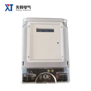 XJD-10 50*110*135mm Plastic Case Enclosure Electric Energy Meter Shell Single Phase Electricity Meter Housing Factory Customized