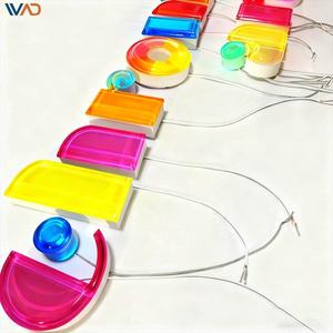 Letrero Personalizado <span class=keywords><strong>para</strong></span> Tienda al Aire Libre, Letrero Iluminado en 3D, Letras de Canal de Acrílico Tipo Gelatina <span class=keywords><strong>para</strong></span> Guardería, Tienda de Bebés, Aula Infantil - Product Image 5