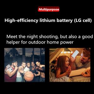 LED kamera ışık Ultra led ışık Panel dijital kamera DSLR kamera kamera video ışığı dahili pil ve mıknatıs - Product Image 6