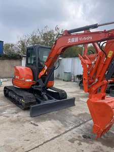 Excavatrice Kubota U55-5 d'occasion d'origine japonaise avec pince hydraulique, haute efficacité et faible consommation de carburant pour la construction - Product Image 6