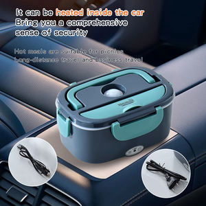 1.5L12V/24V/110V Elektrische Voedselverwarmer, Draagbare Elektrische Lunchbox, Lekvrije Lunchbox voor Auto, Vrachtwagen en Huishouden met Isolatiezak - Product Image 5