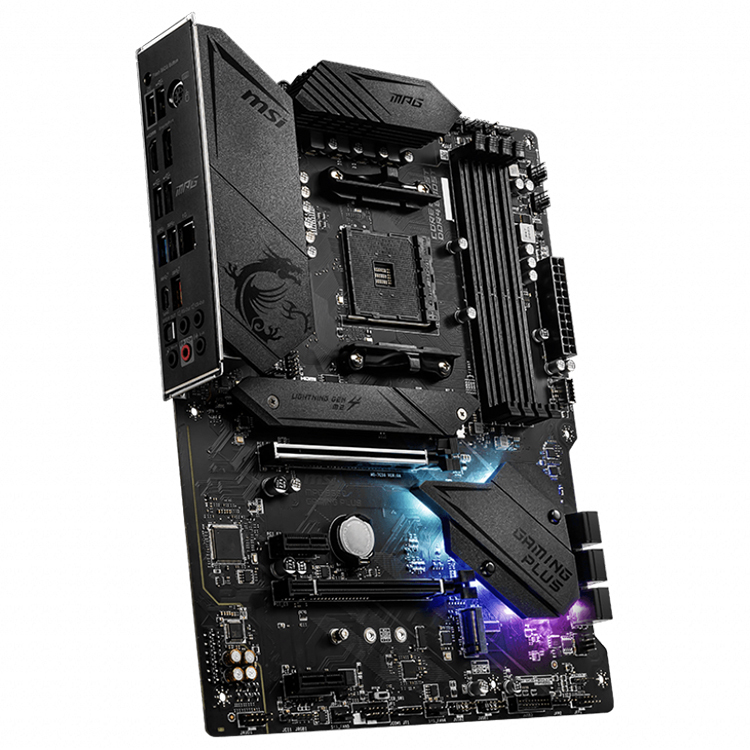 MSI MPG B550 GAMING PLUS - AMD Ryzen Compatible Motherboard