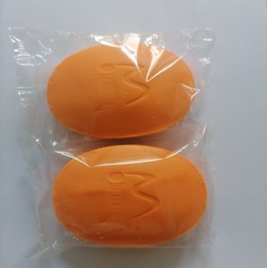 2025 Venta caliente 80G 7 días SPF30 Protección Papaya Recuperación enriquecida Naranja Goree Belleza Caracol Jabón de baño blanco - Product Image 2