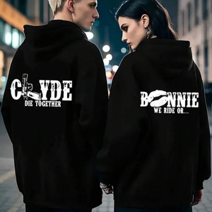 Sweat-shirts pour hommes tendance, design personnalisé, coton lourd de haute qualité, impression sérigraphique - Product Image 2