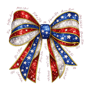 Faux Rhinestone America 250 Independence Day DTF Transfers Custom Patriotic Heat Transfer <strong>Prints</strong> for T Shirts Apparel Wholesale - Product Image 5