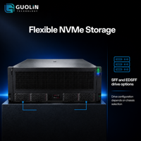 Serveur IA HPE ProLiant Compute DL380a Gen12 4U 2P avec processeur Intel Xeon 6 et extension GPU