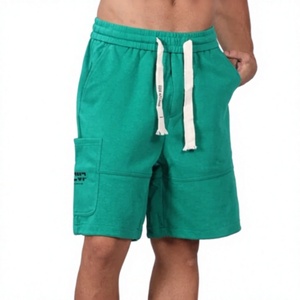 Pantalones Cortos Bermuda para Hombre, Cintura Media, Color Sólido, Tejido Piqué de Spandex/Algodón, Ecológicos, Impermeables, Transpirables, Suaves, OEM Personalizados - Product Image 5