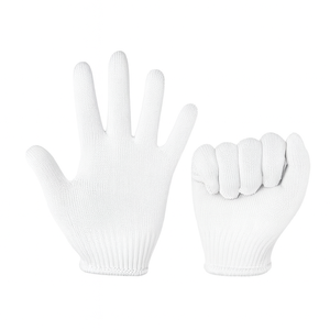 Gants de sécurité en polyester sans couture, avec poignet élastique, non texturés, légers, pour usage général en usine HH.PLY - Product Image 2