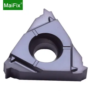 Deko mayfix — outil de tour CNC en carbure de tungstène 60 degrés, avec lame, support de filetage, coupe-acier, Inserts de filetage, HRA91