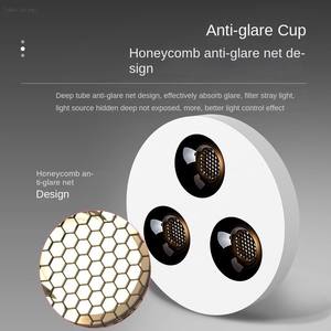 Plafonnier LED Moderne Ultra-Fin à Montage en Surface Anti-Éblouissement Certifié IP65 120x35mm Angle de Faisceau de 120° pour l'Éclairage de la Maison et du Bureau - Product Image 5