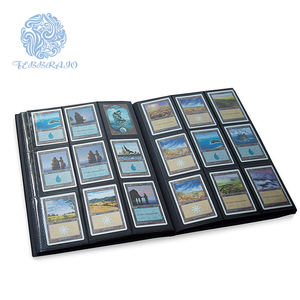 Album de cartes de jeu 20 feuilles de protection Premium 9 Pocket Page Protectors pour collecter des cartes <span class=keywords><strong>Pokemon</strong></span> et des cartes de basketball - Product Image 6