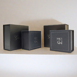 Custom Luxury Gold Cardboard Book-Shaped Gift <b>Box</b> <b>Magnetic</b> Closure Customized Recyclable Glossy/Matt Lamination Embossing - Product Image 6