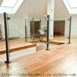 SS Edelstahl Geländer Modell Balkon Treppen schutz Plexiglas Glas Handlauf Inox Preis Günstige Edelstahl Balustrade