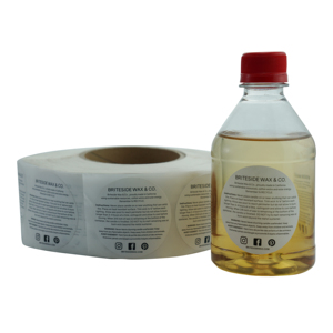 2025 phong cách nóng tùy chỉnh in mờ kết thúc nhãn tự dính cho chai thủy tinh bia thủ công với hiệu ứng thương hiệu cao cấp - Product Image 1