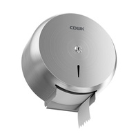 Distributeur de papier toilette géant moderne CDWK en acier inoxydable 304, grand distributeur de papier toilette pour toilettes publiques