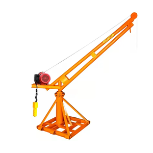 Gru Elettrica a Fune in Acciaio Rotante a 360 Gradi 300kg-1000kg Nuova Piccola <span class=keywords><strong>per</strong></span> Uso <span class=keywords><strong>Esterno</strong></span> Domestico Certificata ISO CE <span class=keywords><strong>per</strong></span> Produzione - Product Image 3