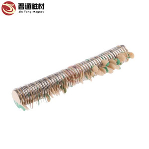 Hoja magnética autoadhesiva de alta calidad, imán de <span class=keywords><strong>disco</strong></span> redondo, con respaldo adhesivo - Product Image 4
