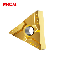 Outil de tournage triangulaire en céramique métallique MRCM Tnmg160404, insert de tournage en céramique métallique, insert CNC