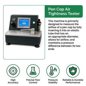 Máquina Portátil para Pruebas <span class=keywords><strong>de</strong></span> Ventilación <span class=keywords><strong>de</strong></span> Tapas <span class=keywords><strong>de</strong></span> Bolígrafos |   Medidor <span class=keywords><strong>de</strong></span> Flujo <span class=keywords><strong>de</strong></span> <span class=keywords><strong>Aire</strong></span> Preciso para Bolígrafos y Marcadores - Product Image 2