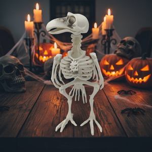 Undead Props Crow Skeleton Decoration for Halloween <b>Holiday</b> Decorations - Product Image 1