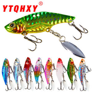 Leurre vibrant 5,5 cm 16 g pour la pêche au bar, appât de fond avec spinner - Product Image 3