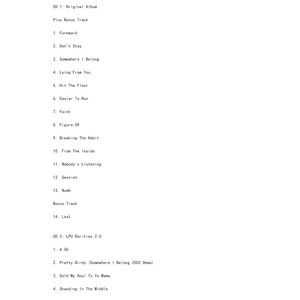 CD del 20 Aniversario de Linkin Park Meteora, Incluye Canciones Sin Publicar, B-Sides y Raridades en Vivo - Product Image 5