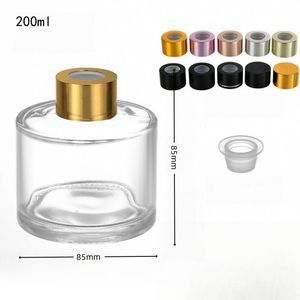 ขวดแก้วกระจายกลิ่นหอมขนาด200มล. 100มล. พร้อมน้ำมันหอมระเหย - Product Image 4