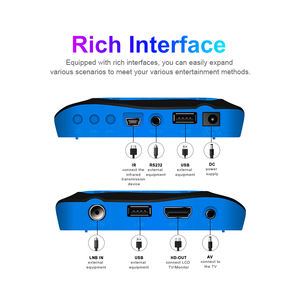 Gx6605S Digitaler Satelliten-TV-Receiver Free Air Set-Top-Box HD EU-Automodell mit H.264-Decoder CC CAM IKS - Product Image 4