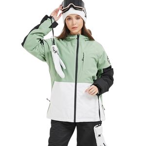 Chaqueta de Nieve Impermeable para Mujer, Chaqueta de Esquí y Snowboard Aislada para Deportes de Invierno al Aire Libre - Product Image 3