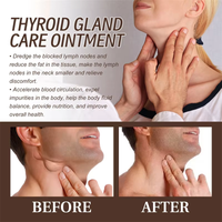 Pommade de soin de la glande thyroïde South Moon Nœuds lymphatiques Dragage des impuretés corporelles Expulsant les nodules thyroïdiens Pommade inhibitrice