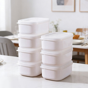 Cross-border mixed grain rice portioning and freezing container, whole grain rice weight loss meal portioning <b>lunch</b> <b>box</b>, - Product Image 2