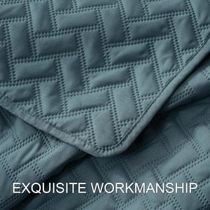 Đầy Sang Trọng 100% Polyester Dệt May Nhà Mùa Hè Mềm Mại Phòng Ngủ Bộ Đồ Giường Comforter Và Chăn Bộ Chăn Ánh Sáng Chăn - Product Image 5