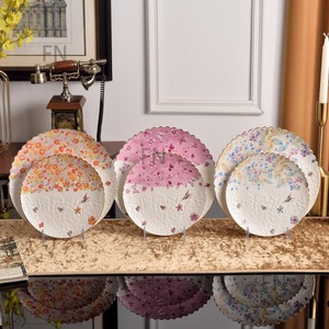 Fine <b>Bone</b> <b>China</b> Relief Flowers English Royal Style Coffee & <b>Tea</b> Pot <b>Set</b> for Gift - Product Image 4