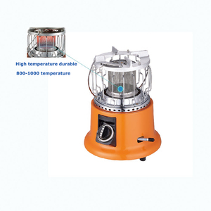 Mini Calentador y <span class=keywords><strong>Estufa</strong></span> <span class=keywords><strong>de</strong></span> <span class=keywords><strong>Gas</strong></span> Portátil Redonda Moderna para Exteriores con Protección Contra Sobrecalentamiento <span class=keywords><strong>de</strong></span> Malla <span class=keywords><strong>de</strong></span> Acero Densa para Uso en Interiores/Exteriores - Product Image 2