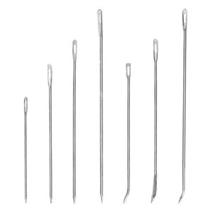 JP卸売 8サイズ エルボーセーター縫製用鋼製針 編み針セット 大きな目針 手縫い用 - Product Image 6