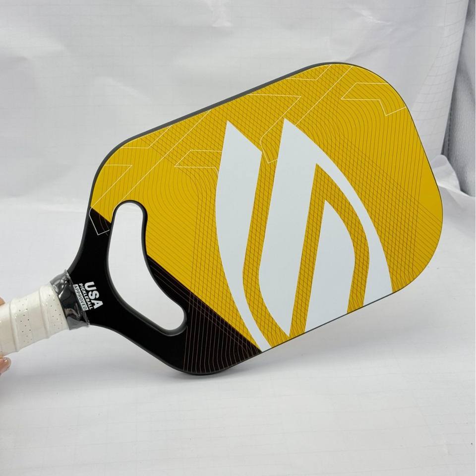 Rally Smile Racket Factory Professional USAPA Certified T700 Carbon Fiber Hot Press Smile ...