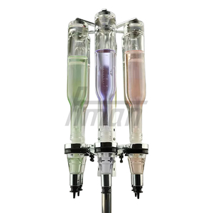 Ensemble de distributeurs de parfum, capacité de 375 ml, 6 têtes, distributeur rotatif en verre et plastique, fonctionnement facile, garantie d'un an - Product Image 2