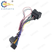 Adaptateur voiture 44 broches pour lecteur DVD Android Câble de câblage personnalisé avec boîtier Canbus pour Opel Cheferlet Cruzes