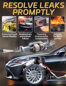 SD303 автомобильный детектор утечки дыма EVAP диагностический инструмент вакуумный тестер анализатор утечки трубы автомобильный детектор утечки Дыма Тестер - Product Image 5