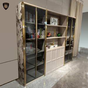 Chất lượng cao ý đồ nội thất văn phòng thiết lập sang trọng hiện đại Ông Chủ Bàn và ghế với bảng điều khiển bằng gỗ phong cách Châu Âu thiết kế - Product Image 5