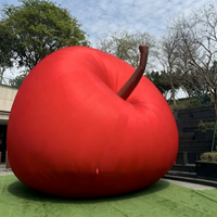Ballon Gonflable Géant en Forme de Fruit (Pomme, Banane) – Modèle Mascotte Étanche et Durable pour Décoration d'Événements Agricoles, Fêtes et Activités Extérieures Estivales